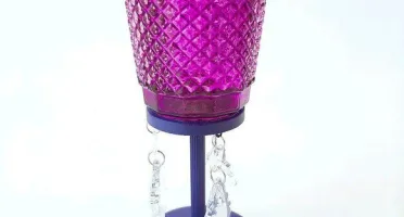 Castiçal Bico de Jaca - Roxo - G
