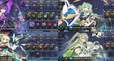 VConta Grand Chase Mobile Level 148 + Elesis S e Arme S