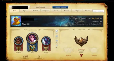 League of Legends conta bronze 2
