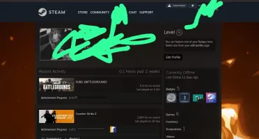Conta na steam. Cs2 Prime, GTAV. 3 anos e 2 meses de conta