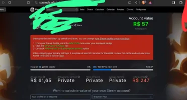 Conta na steam. Cs2 Prime, GTAV. 3 anos e 2 meses de conta