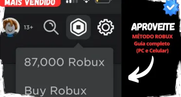 Robux Fácil (PC e Celular) - Entrega automática