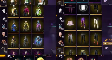 Conta Free Fire Top Itens Raros (Naruto, Jjk) | Passes Antig