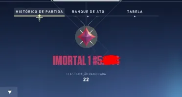 Conta Valorant Imortal 1