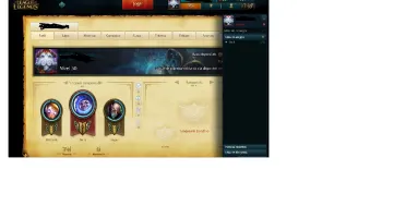 Conta unranked, league of legends