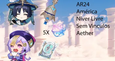 AR24-Scaramouche + TulayTulah + Qiqi + Oração + 5 tiros