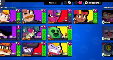 Conta Brawl stars 8000 troféus