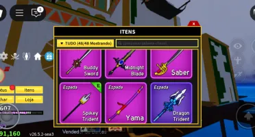 CONTA Blox Fruts -Full Matute Lvl 2607 +God Human