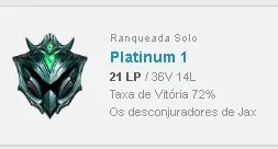 CONTA PLATINA 1 +20K ESSENCIA TODOS OS DADOS