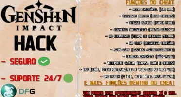 Hack para Genshin Impact VERSÃO 2.6 - Indetectável e SEGURO