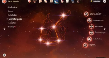 GENSHIN IMPACT - AR58, 18 Personagens T5 e 7 armas T5
