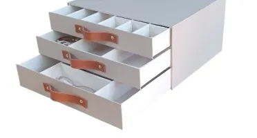 Gaveteiro para Joias e Bijuterias de 3 Gavetas