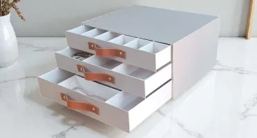 Gaveteiro para Joias e Bijuterias de 3 Gavetas