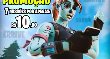 FAÇO SUAS MISSÕES NO FORTNITE
