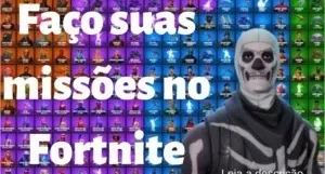 FAÇO SUAS MISSÕES NO FORTNITE