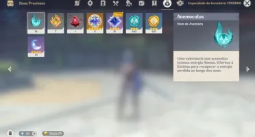AR 35 Ganyu / Eula / Kazuha e Kequing Conta Genshin Impact