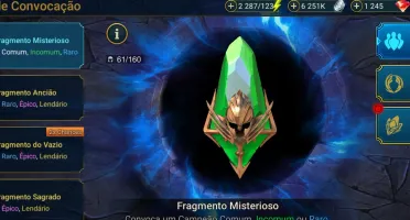 Promoção conta Raid shadow legends