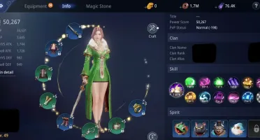 Mir4 Lvl 49- pronta para minerar Vale Oculto da Serpente