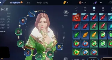 Mir4 Lvl 49- pronta para minerar Vale Oculto da Serpente