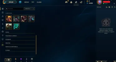Conta Unranked Lv 30
