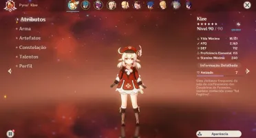 Conta AR 52 Klee|Ayaka