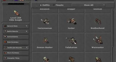 Knight 209 - Nefera + Druid 109 - Menera