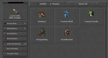 Knight 209 - Nefera + Druid 109 - Menera