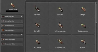 Knight 209 - Nefera + Druid 109 - Menera