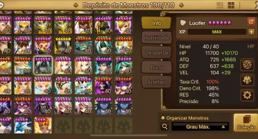 Luci Leo full pve auto end game