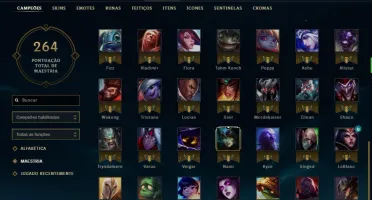 Vendo conta 70 champ e 34 skins!!!
