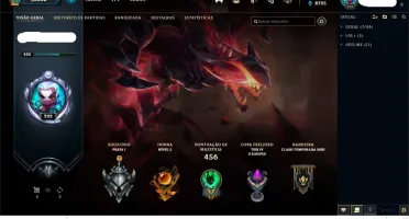 CONTA LEAGUE OF LEGENDS