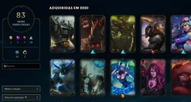 CONTA LEAGUE OF LEGENDS