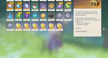 Conta level 56, Zhong, Xiao, Venti, kazuha e muito mais