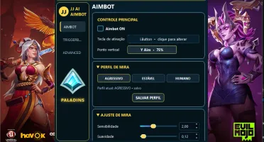 Paladins - Aim Assist no teclado e mouse + Triggerbot