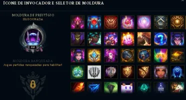 Vendo conta LOL, lvl 323, tier ouro season passada