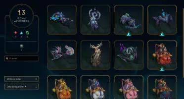 Vendo conta LOL, lvl 323, tier ouro season passada
