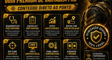 Pare de Perder X1 | FF 2026 FPS + DPI Sem App