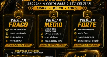 Pare de Perder X1 | FF 2026 FPS + DPI Sem App
