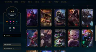 CONTA COM +90 CHAMPS BOA PARA SMURF