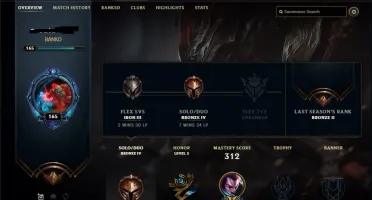 CONTA COM +90 CHAMPS BOA PARA SMURF