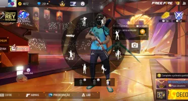 Conta de free fire gemada