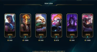 Conta smurf d4/30+ champs com info de criação