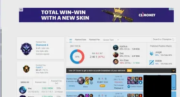 Conta smurf d4/30+ champs com info de criação
