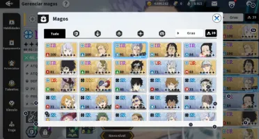 Conta black clover mobile global