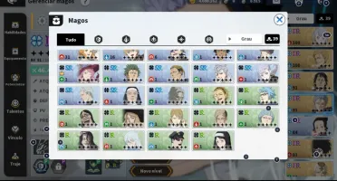 Conta black clover mobile global
