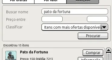 Mobi Habbo Pato da Fortuna LTD 118