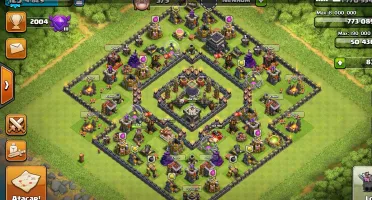Cash Of Clans Cv 9 Quase Full Barato