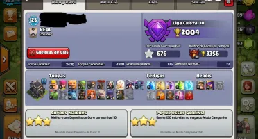 Cash Of Clans Cv 9 Quase Full Barato