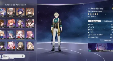 Conta honkai star rail Acheron/RuanMei/Firefly/ Feixiao e +