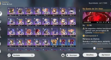 Conta honkai star rail Acheron/RuanMei/Firefly/ Feixiao e +